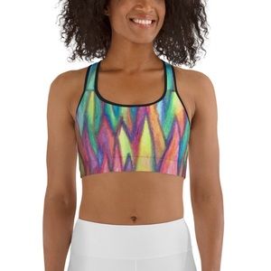 Original art print Sports Bra